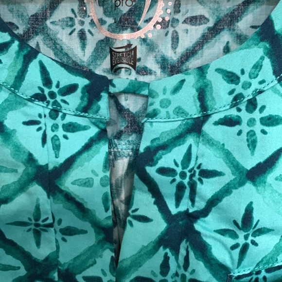 Health Pro Aqua scrub top NWT large - Picture 7 of 10